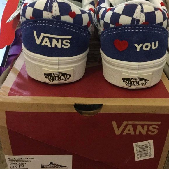 VANS AUTISM AWARENESS SERIES COMFYCUSH OLD SKOOL Shoes Sneakers Kid's Size 2 NEW - Picture 2 of 2